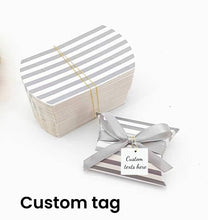 Load image into Gallery viewer, 25PCS Custom Candy Box Wedding Favors Party Gift Box/Party Favor Box/Baby Shower Welcome Gift/Handmade Wrapping Box/Gift Packing Treat Box
