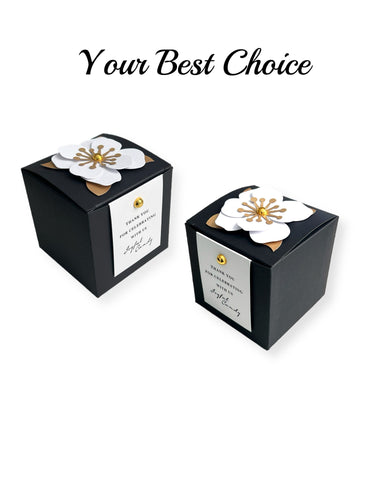 flower top candy box
bridal shower favor


