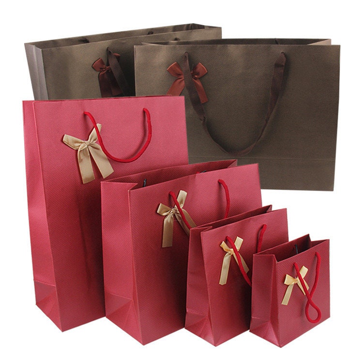 gift bag with bow