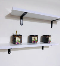 Load image into Gallery viewer, 2pc/Set Wall shelves /Gloss White Floating Wood Shelves/Laundry Room Shelves Display wall Shelves/Kitchen Wall Shelves/Photo Display Shelves
