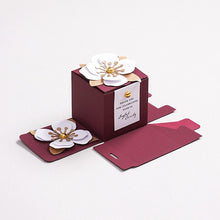 Load image into Gallery viewer, Wedding Favor Candy Boxes/Elegant 3D Flower Gift Box
