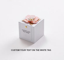 Load image into Gallery viewer, New Arrivals Custom wedding Favors Candy Box/Elegant 3D Flower Square Gift Box-Modern and Stylish Event Anniversary Gift Favor Box Packaging
