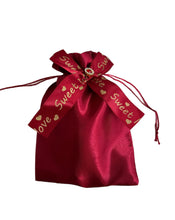 Load image into Gallery viewer, 20PCS Burgundy Wedding Favors Bag Thank You Cany Bags Gift Packing Bag w Handle Birthday Favors Bag for guest/luxury wedding favor pouch
