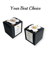 Load image into Gallery viewer, Black Party Favors Candy Boxes/Elegant 3D Flower Square Gift Box-Modern and Stylish Wedding Favor Box,Anniversary Favor Gift Packing Box
