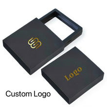 Load image into Gallery viewer, 50pcs Custom Jewelry Packing Box For Gift Jewelry Necklace/Earrings/Bracelet Bulk Wholesale Jewelry Packaging Box/Custom LOGO
