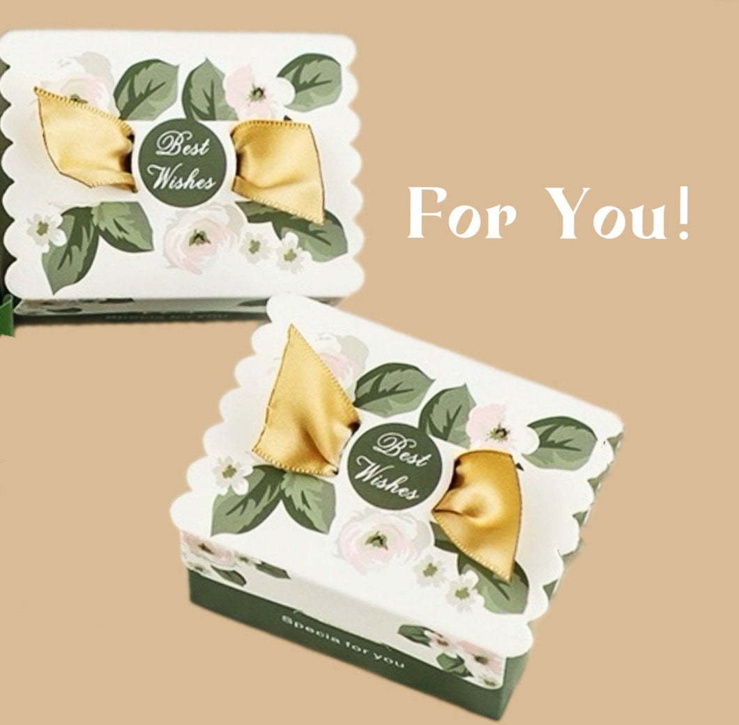 20PCS Party Favor Candy Boxes – Elegant Paper Gift Boxes for Weddings, Anniversaries & Special Events