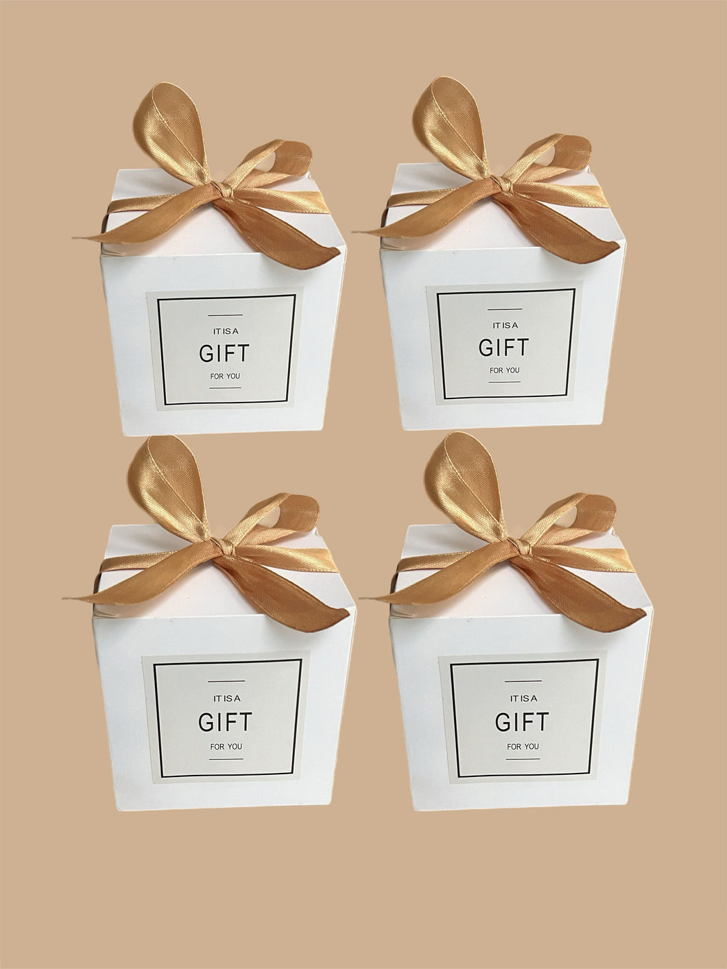 white gift box candy box 