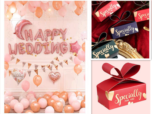 Birthday Favors Packing Box 