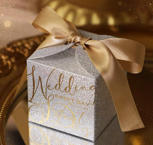 wedding gift favor box 