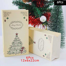 Load image into Gallery viewer, Merry Christmas Decorations Gift Boxes Santa Claus Xmas Tree Packing Bags New Year 2019 Christmas Candy Bags Navidad 2019 kerst
