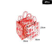 Load image into Gallery viewer, Merry Christmas Decorations Gift Boxes Santa Claus Xmas Tree Packing Bags New Year 2019 Christmas Candy Bags Navidad 2019 kerst
